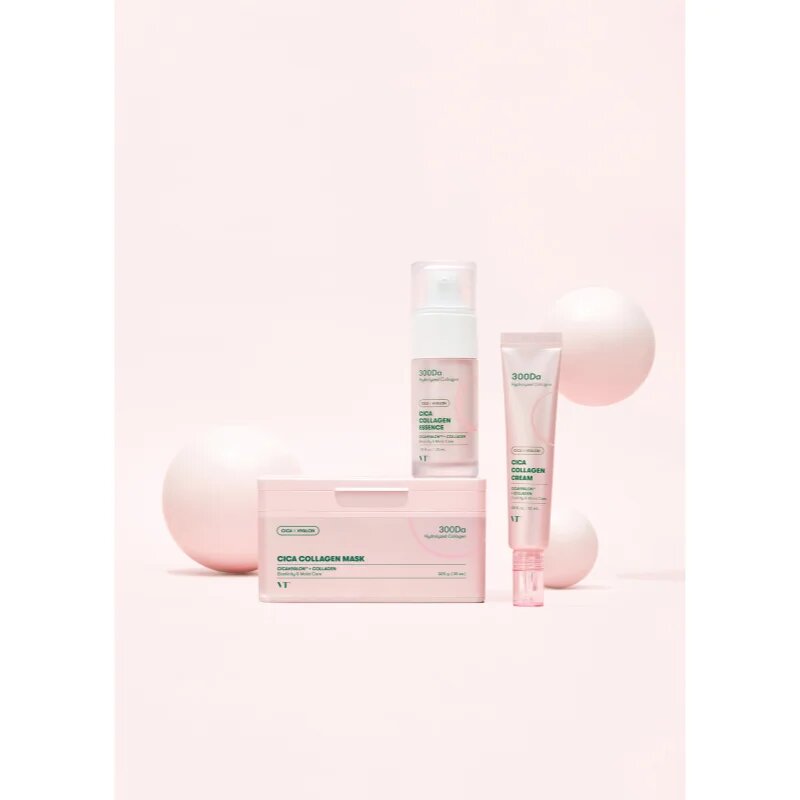 VT Cosmetics Cica Collagen Mask hranilna tekstilna maska z učvrstitvenim učinkom 30 kos