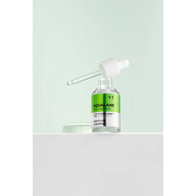 VT Cosmetics Cica Exosome S4 Moisture Ampoule vlažilni serum za obraz s pomirjajočim učinkom 30 ml