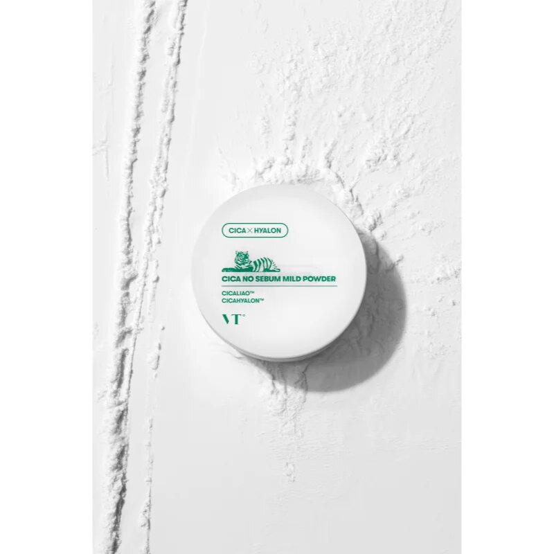 VT Cosmetics Cica No-Sebum Mild Powder matirajoči fiksirni puder z vlažilnim učinkom 5 g