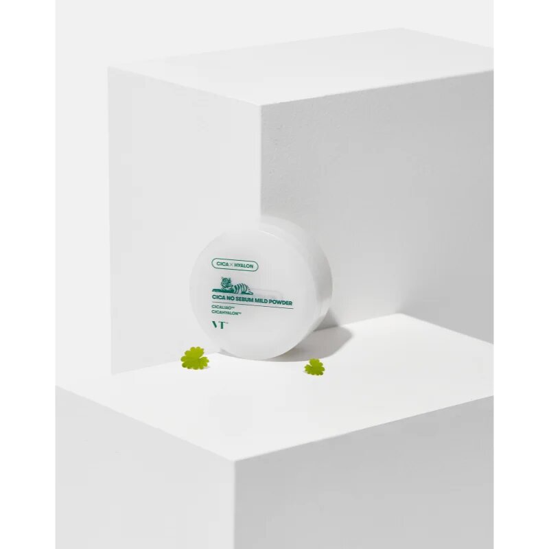 VT Cosmetics Cica No-Sebum Mild Powder matirajoči fiksirni puder z vlažilnim učinkom 5 g