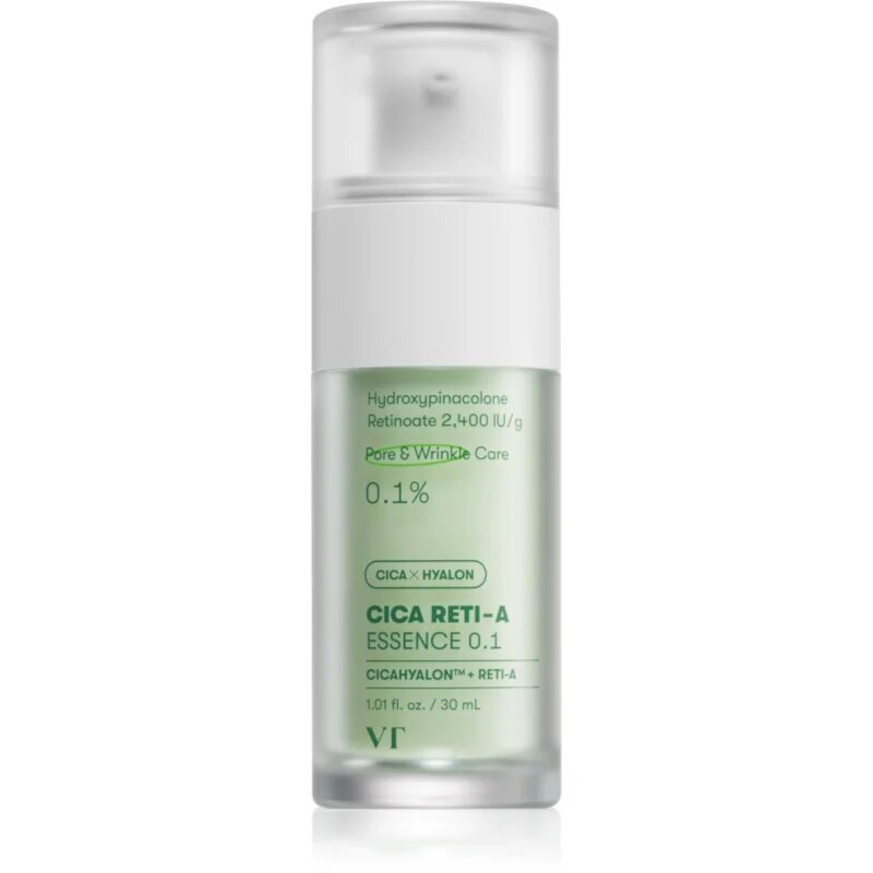 VT Cosmetics Cica Reti-A Essence 0.1 koncentrirana vlažilna esenca z retinolom 30 ml