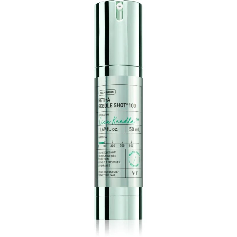 VT Cosmetics Cica Reti-A Reedle Shot 100 vlažilni serum za obraz z učvrstitvenim učinkom 50 ml