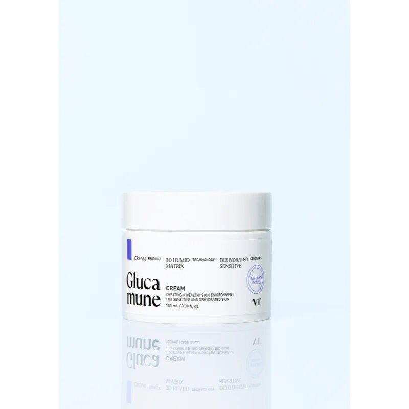 VT Cosmetics Glucamune Cream intenzivno vlažilna krema za krepitev kožne pregrade 100 ml