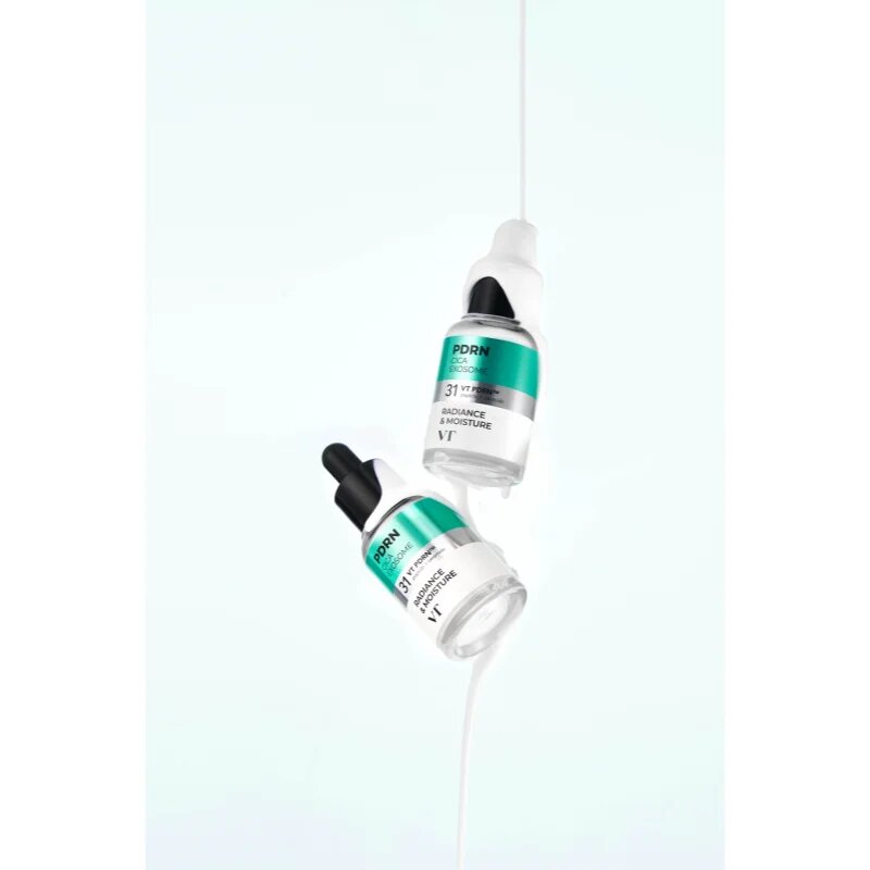 VT Cosmetics PDRN Cica Exosome Firming Ampoule učvrstitveni serum za obraz za osvetljevanje kože in hidratacijo 30 ml
