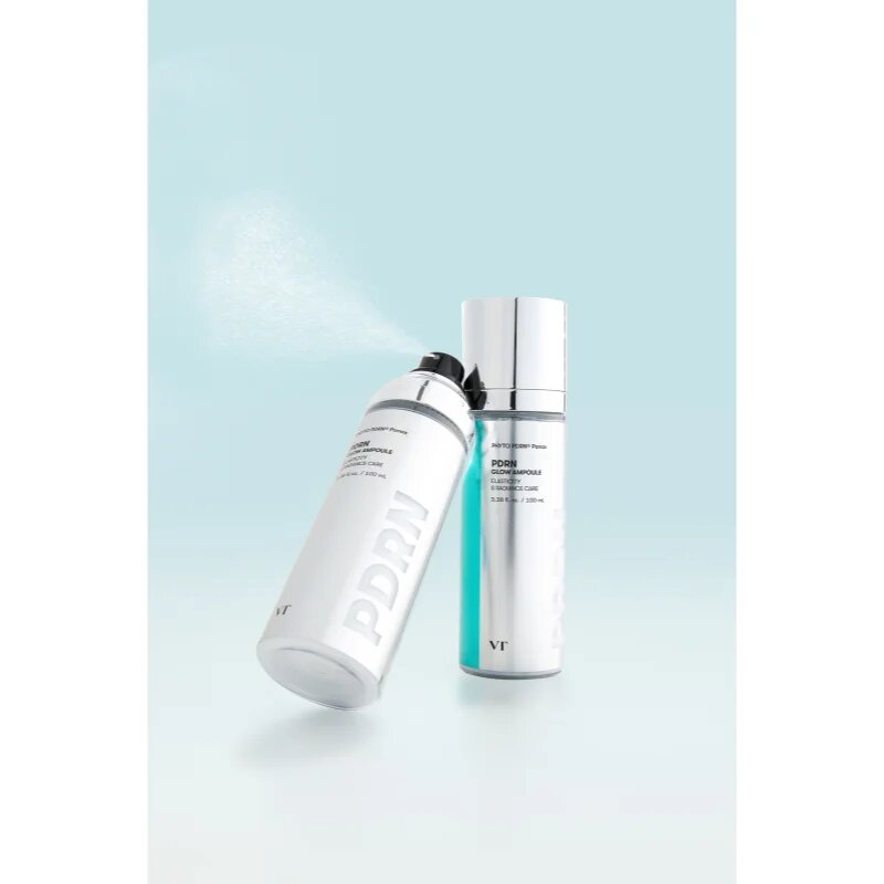 VT Cosmetics PDRN Glow Ampoule ampule za osvetljevanje kože in hidratacijo 100 ml