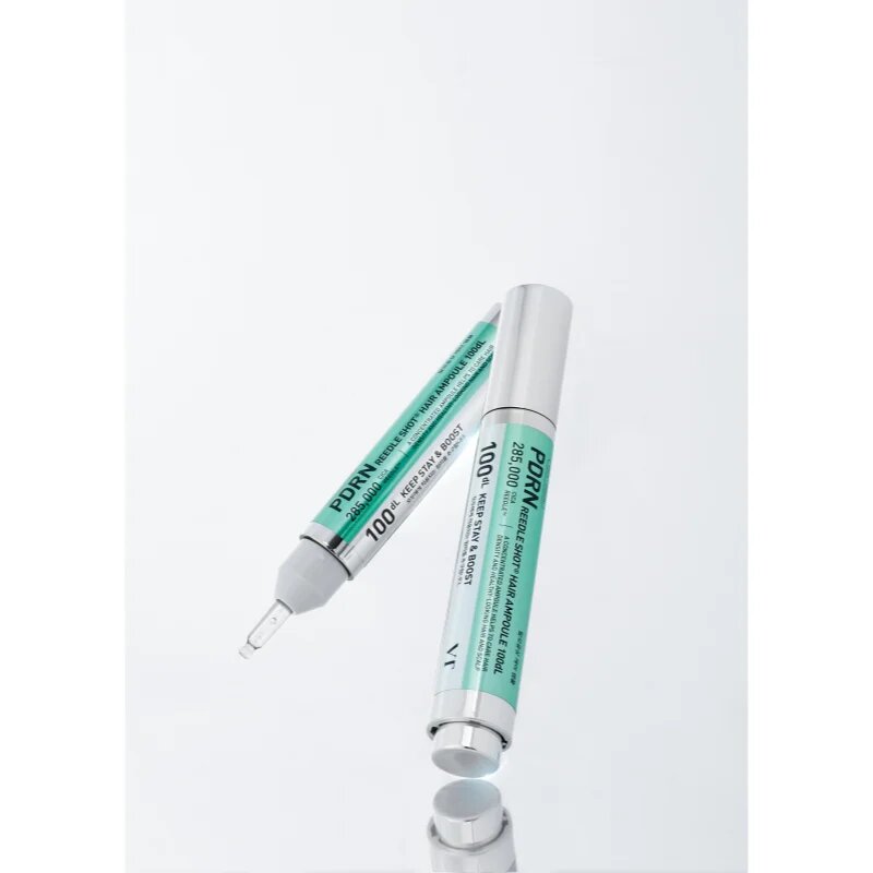VT Cosmetics PDRN Reedle Shot Hair Ampoule 100 serum za lasišče za okrepitev in rast las 15 ml