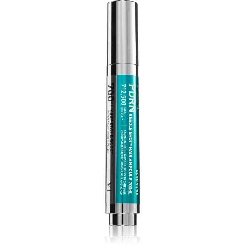 VT Cosmetics PDRN Reedle Shot Hair Ampoule 700 serum za lasišče za okrepitev in rast las 15 ml