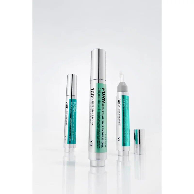 VT Cosmetics PDRN Reedle Shot Hair Ampoule 700 serum za lasišče za okrepitev in rast las 15 ml