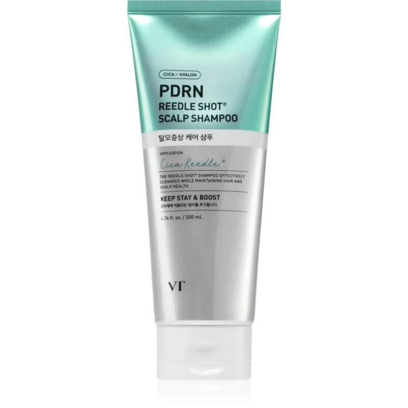 VT Cosmetics PDRN Reedle Shot Scalp Shampoo šampon za krepitev las proti izpadanju las 200 ml