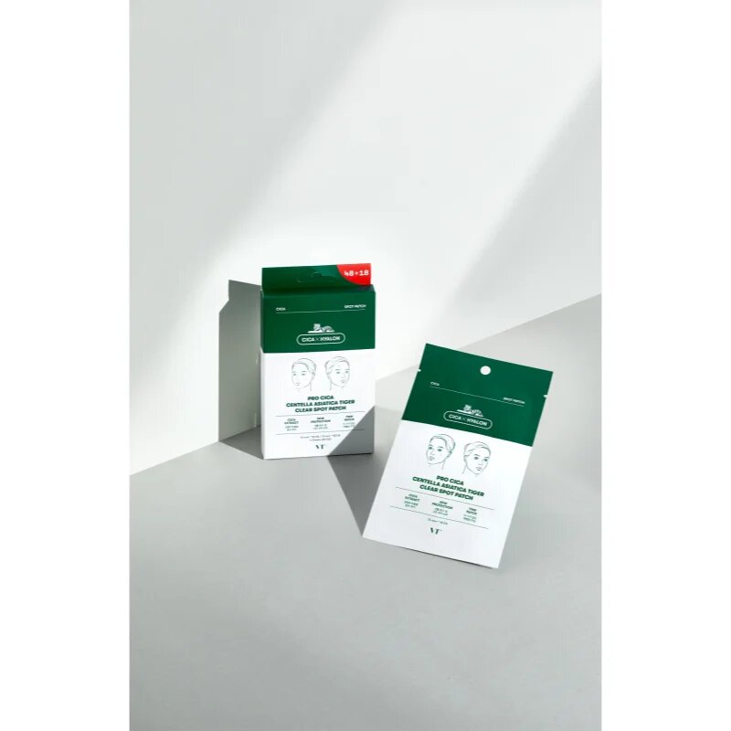 VT Cosmetics Pro Cica Centella Asiatica Tiger Clear Spot Patch obliži za problematično kožo 66 kos