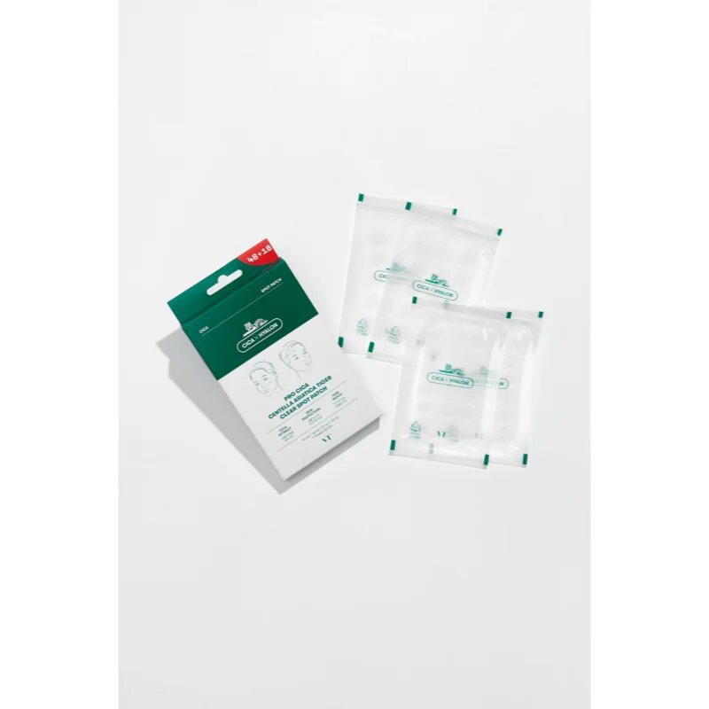 VT Cosmetics Pro Cica Centella Asiatica Tiger Clear Spot Patch obliži za problematično kožo 66 kos