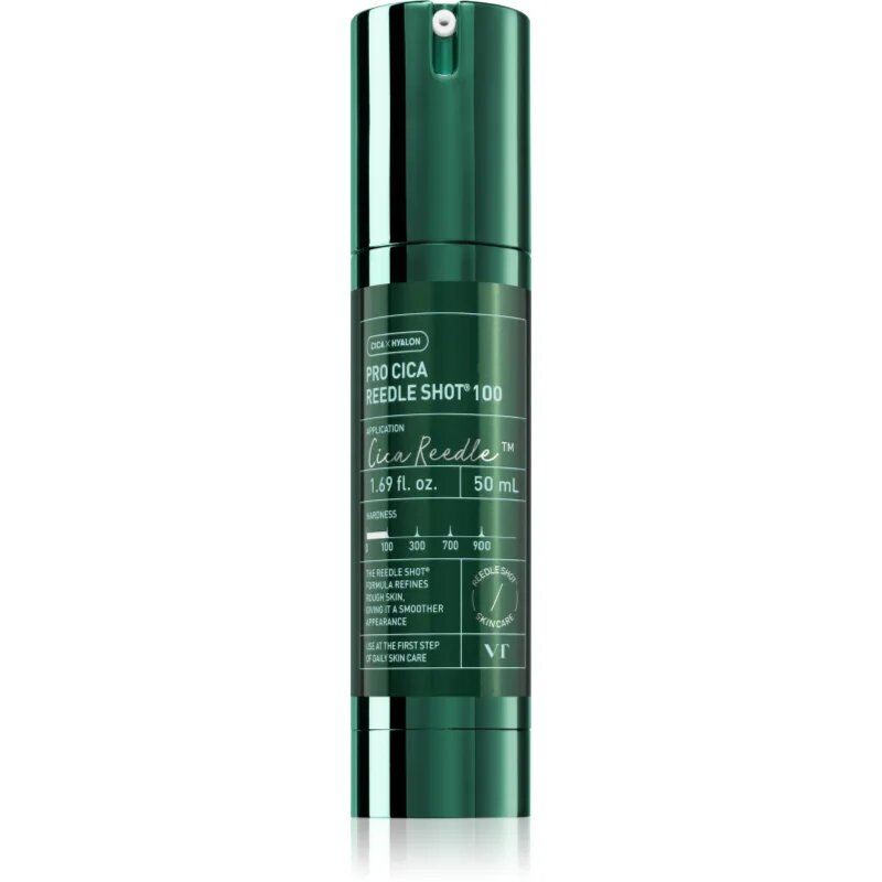 VT Cosmetics Pro Cica Reedle Shot 100 pomirjajoči serum za obraz za vlaženje in učvrstitev kože 50 ml