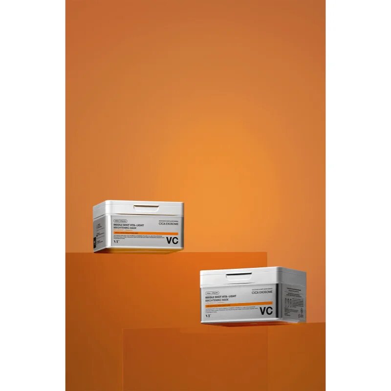 VT Cosmetics Reedle Shot Vita-Light Brightening Mask revitalizacijska maska iz platna z vitaminom C veliko pakiranje 30 kos