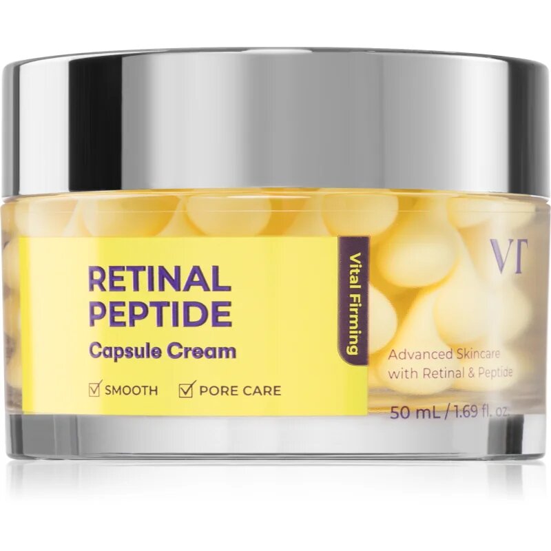 VT Cosmetics Retinal Peptide Capsule Cream revitalizacijska krema za obraz proti znakom staranja 50 ml