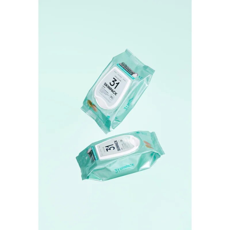VT Cosmetics Skin Pack Mild eksfoliacijske blazinice s pomirjajočim učinkom 100 kos