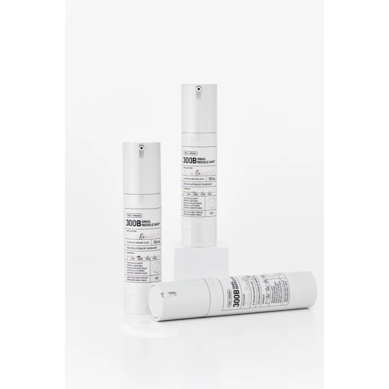 VT Cosmetics Snail Reedle Shot 100 učvrstitveni serum za obraz za krepitev kožne pregrade 50 ml