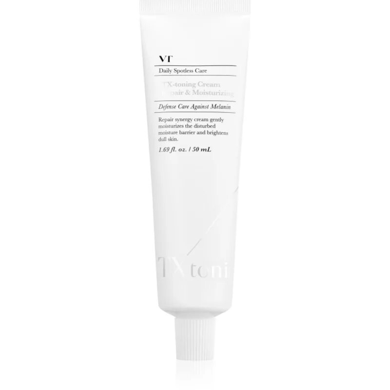 VT Cosmetics TX-Toning Cream vlažilna in pomirjujoča krema za poenotenje tona kože 50 ml
