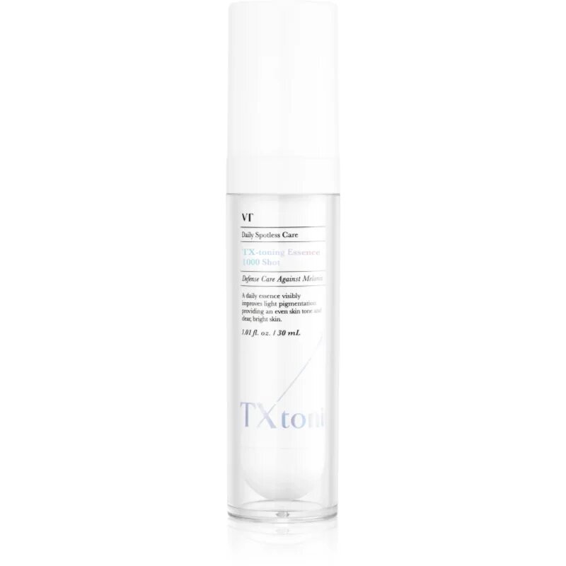 VT Cosmetics TX-Toning Essence 1000 Shot esenca za obraz za osvetljevanje kože in hidratacijo 30 ml