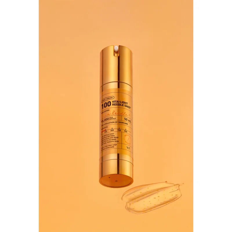 VT Cosmetics Vita-Light Reedle Shot 100 mehčalni serum za posvetlitev in zgladitev kože 50 ml
