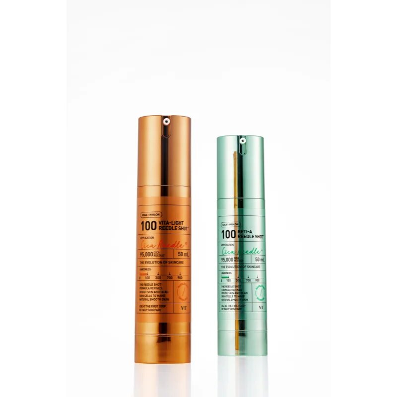 VT Cosmetics Vita-Light Reedle Shot 100 mehčalni serum za posvetlitev in zgladitev kože 50 ml