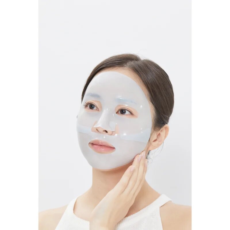 VT Cosmetics Vitamin C Astaxanthin Mask posvetlitvena vlažilna maska za poenotenje tona kože veliko pakiranje 30 kos