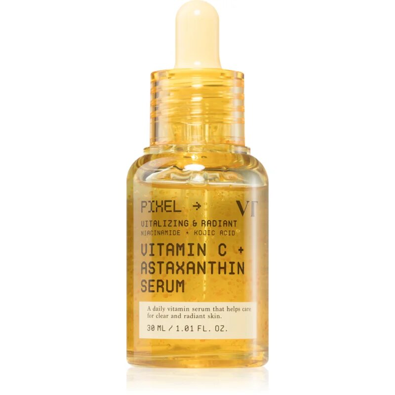 VT Cosmetics Vitamin C Astaxanthin Serum posvetlitveni in vlažilni serum za poenotenje tona kože 30 ml