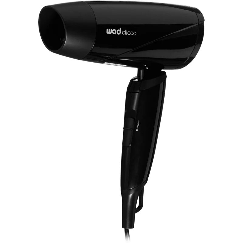 Wad Clicco Mini Hair Dryer potovalni sušilnik za lase Black 1 kos