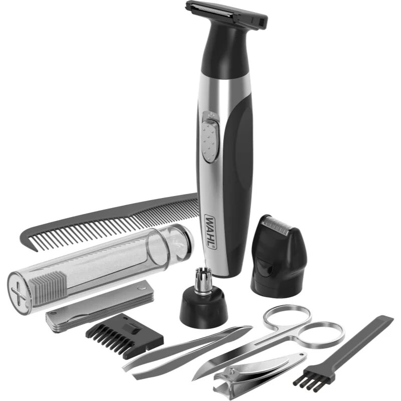 Wahl Deluxe Travel Kit set za prirezovanje dlačic na bradi in telesu za pot