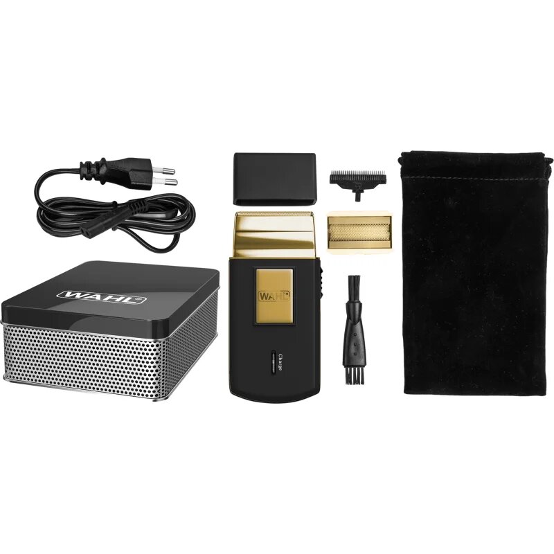 Wahl Travel Shaver Gold Edition potovalni brivnik za brado 1 kos