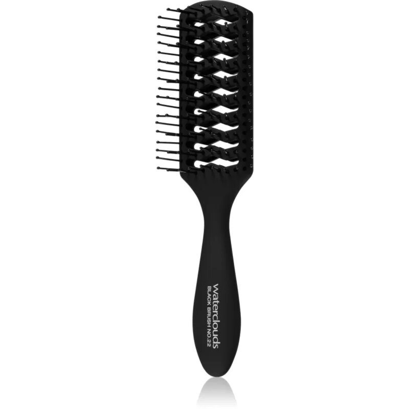 Waterclouds Black Brush No. 22 Vent borste krtača za lase 1 kos