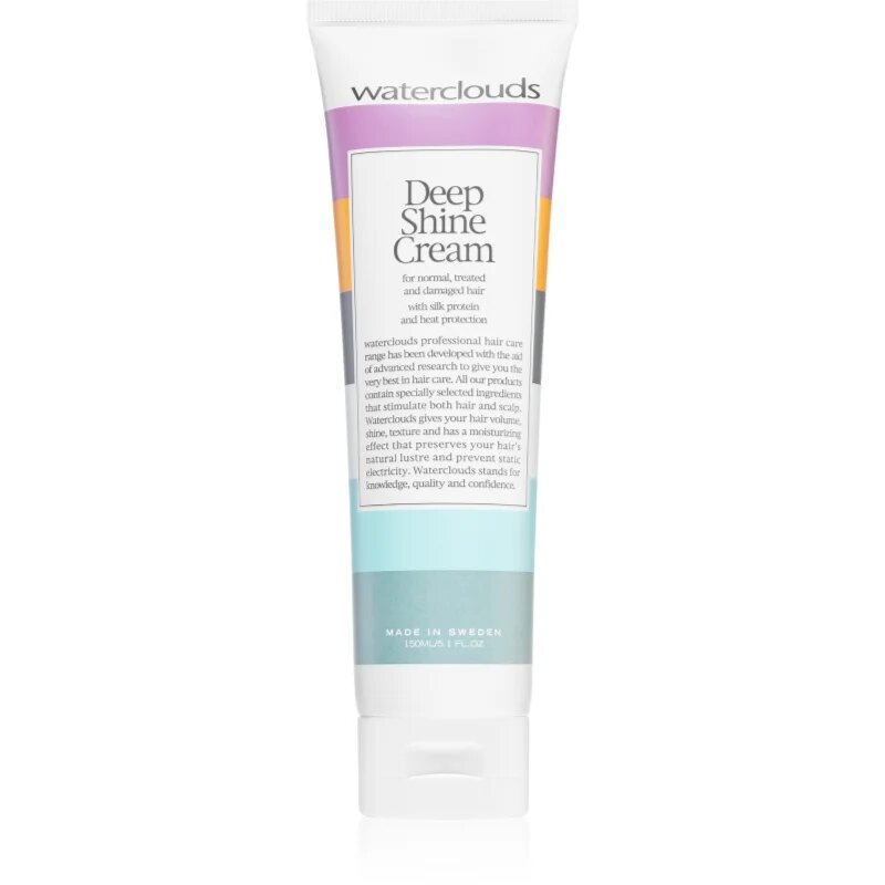 Waterclouds Deep Shine stiling krema za sijaj in mehkobo las 150 ml