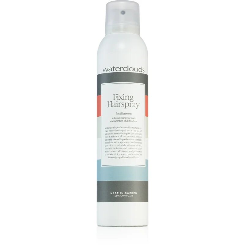 Waterclouds Fixing Hair Spray lak za lase z ekstra močnim utrjevanjem za obliko 250 ml