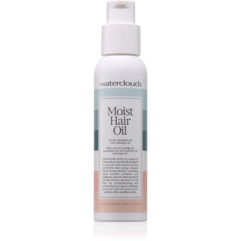 Waterclouds Moist Hair Oil olje za suhe in poškodovane lase 70 ml