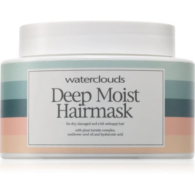 Waterclouds Moist Hairmask maska za lase za suhe in krhke lase 200 ml