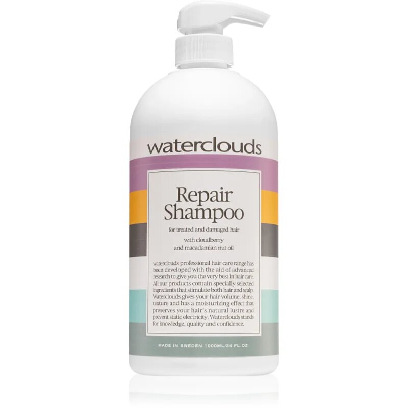 Waterclouds Repair Shampoo blag negovalni šampon 1000 ml