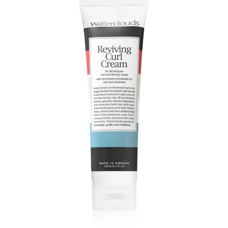 Waterclouds Reviving Curl Cream hranilna krema za skodrane lase 150 ml