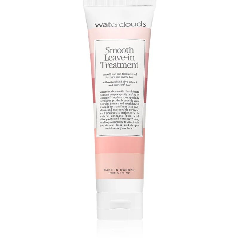 Waterclouds Smooth Leave-In Treatment nega brez spiranja za neobvladljive lase 150 ml