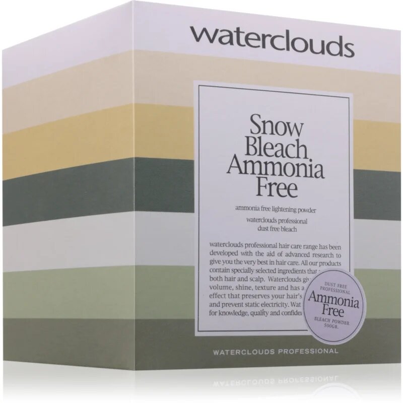 Waterclouds Snow Bleach Ammonia Free posvetlitveni puder za lase 500 g