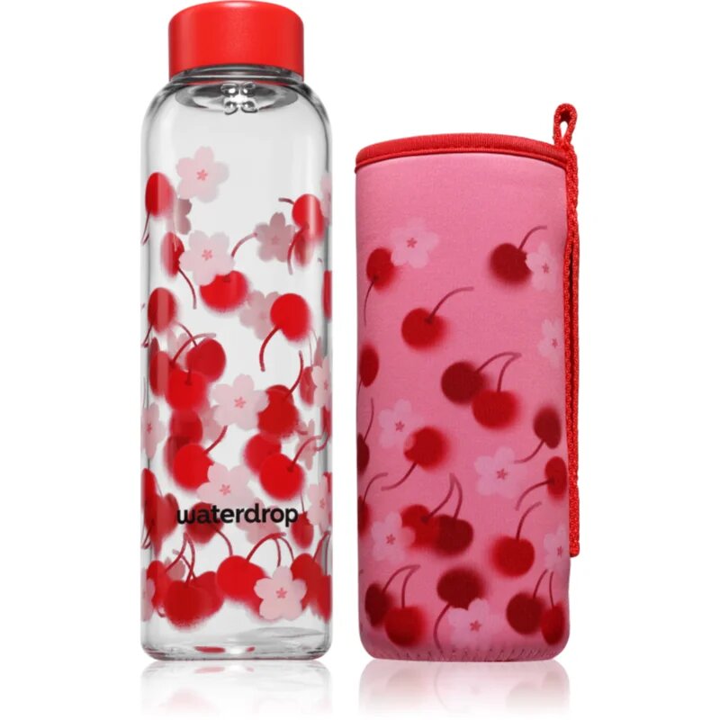 Waterdrop Glass Edition Posoda za vodo Sour Cherry 1 kos