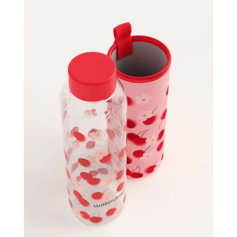 Waterdrop Glass Edition Posoda za vodo Sour Cherry 1 kos