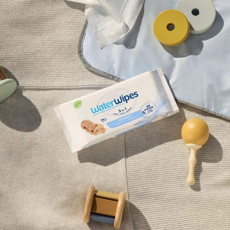 WaterWipes Baby Wipes 4 Pack otroški nežni vlažni robčki 4x60 kos