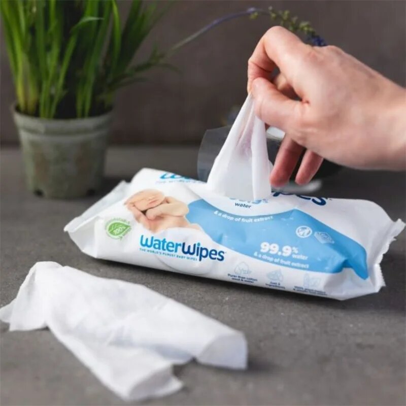 WaterWipes Baby Wipes otroški nežni vlažni robčki 60 kos