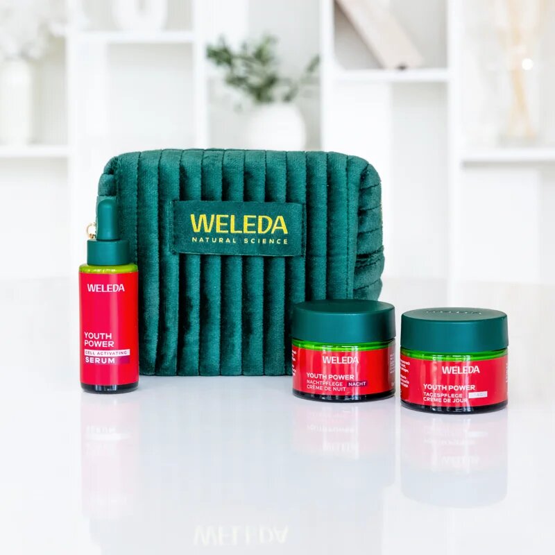 Weleda Astaxanthin Firming Ritual darilni set za učvrstitev obraza