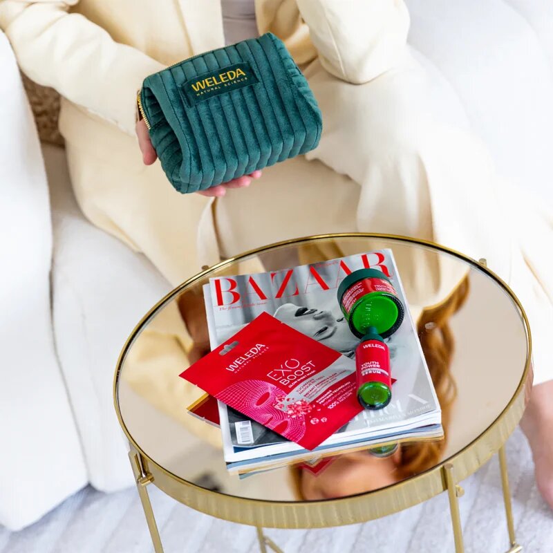Weleda Astaxanthin Radiance Ritual darilni set za posvetlitev in zgladitev kože