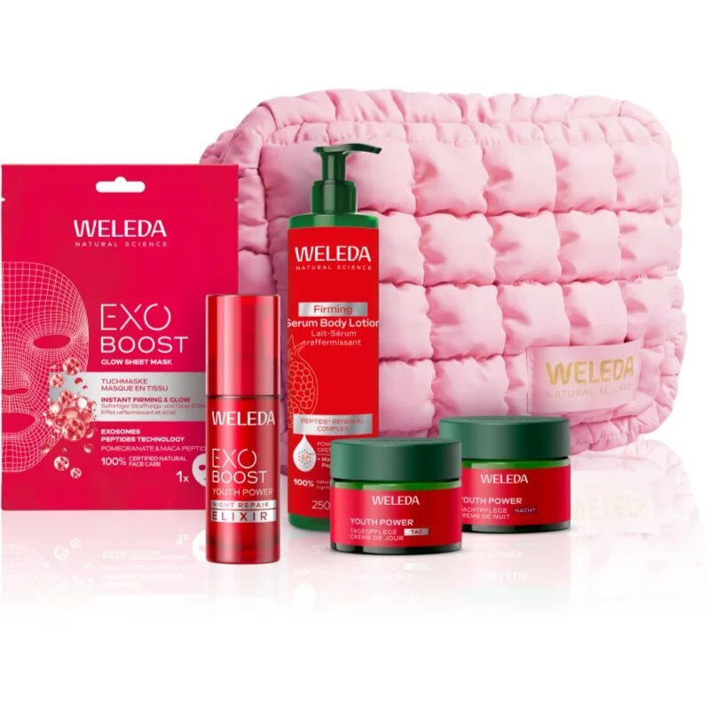 Weleda Astaxanthin Renewal Ritual darilni set za obnovo čvrstosti obraza
