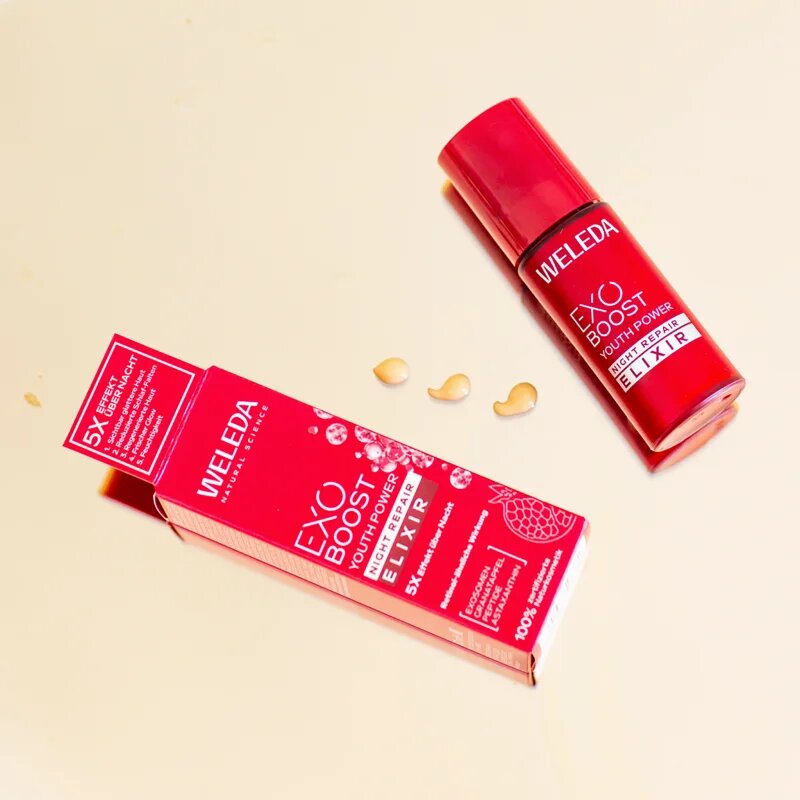 Weleda Astaxanthin Renewal Ritual darilni set za obnovo čvrstosti obraza