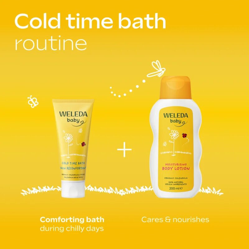 Weleda Baby and Child ognjičev negovalni losjon 200 ml