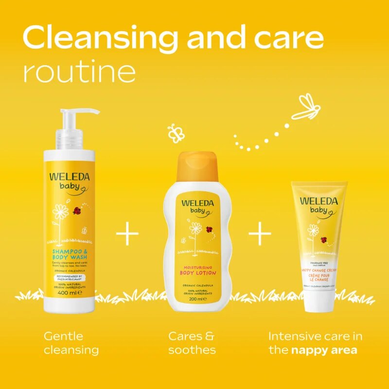 Weleda Baby and Child ognjičev negovalni losjon 200 ml