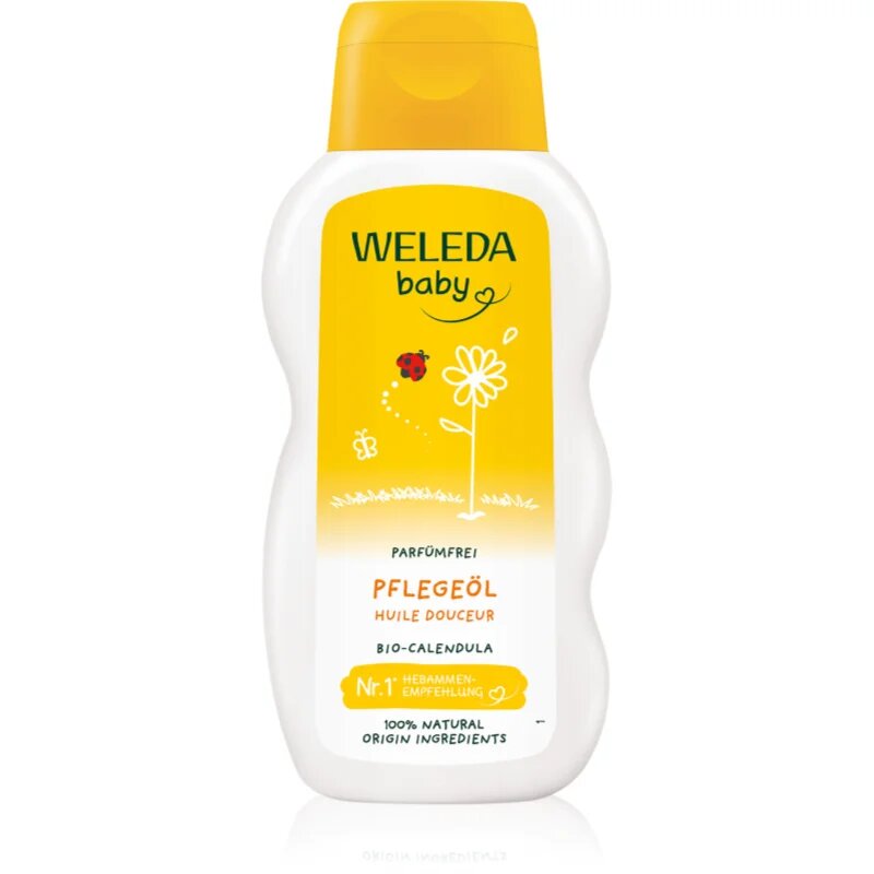 Weleda Baby and Child ognjičevo olje za dojenčke brez dodanih dišav 200 ml