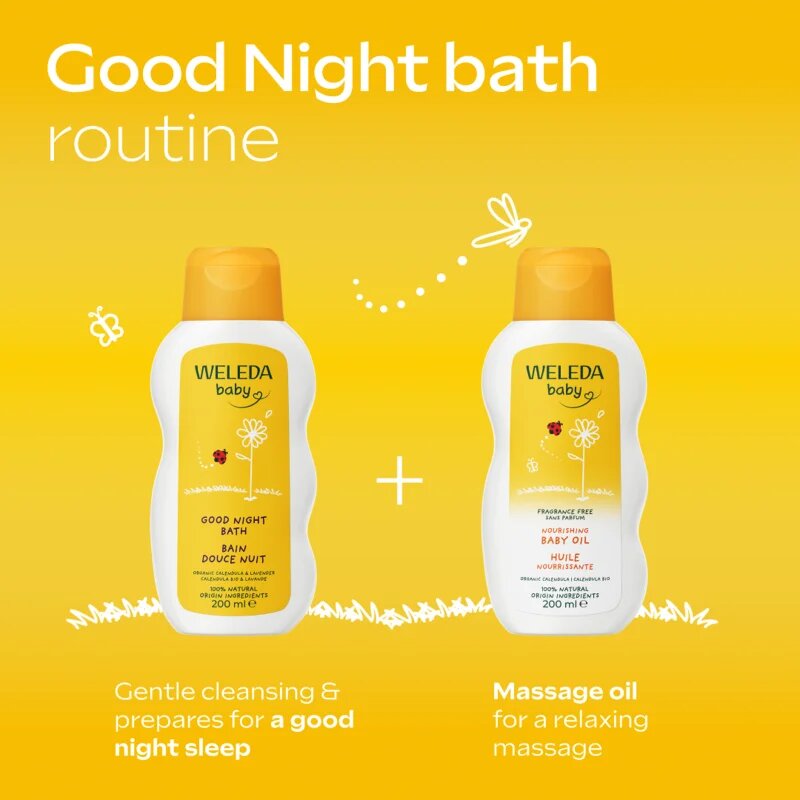 Weleda Baby and Child ognjičevo olje za dojenčke brez dodanih dišav 200 ml